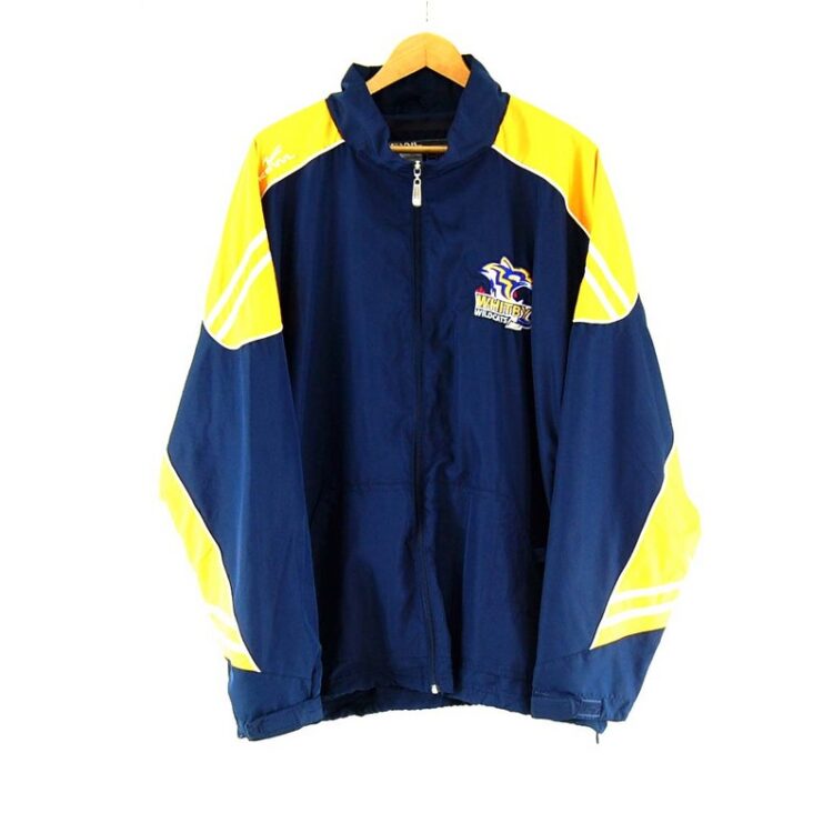 Kewl Whitby Wildcats Blue Windbreaker Jacket