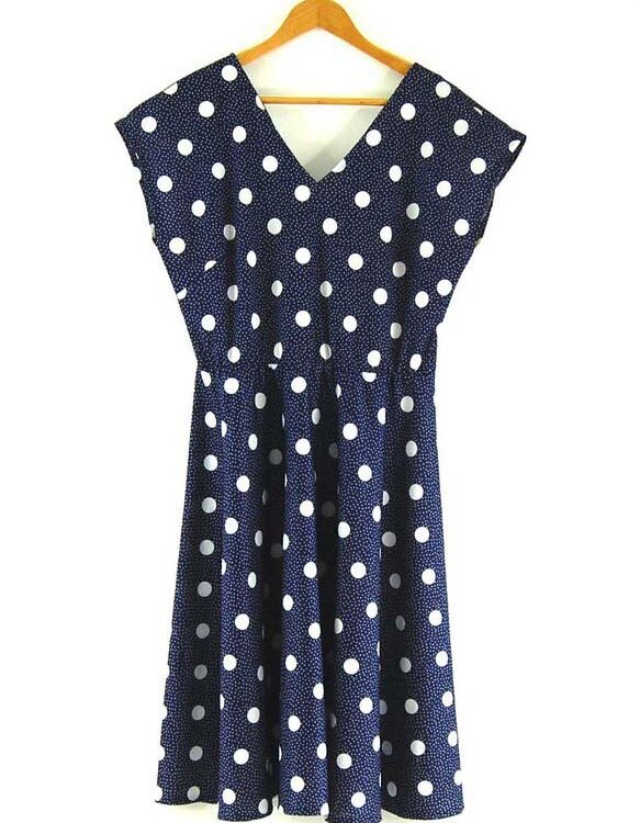 80s Polka Dots Dress