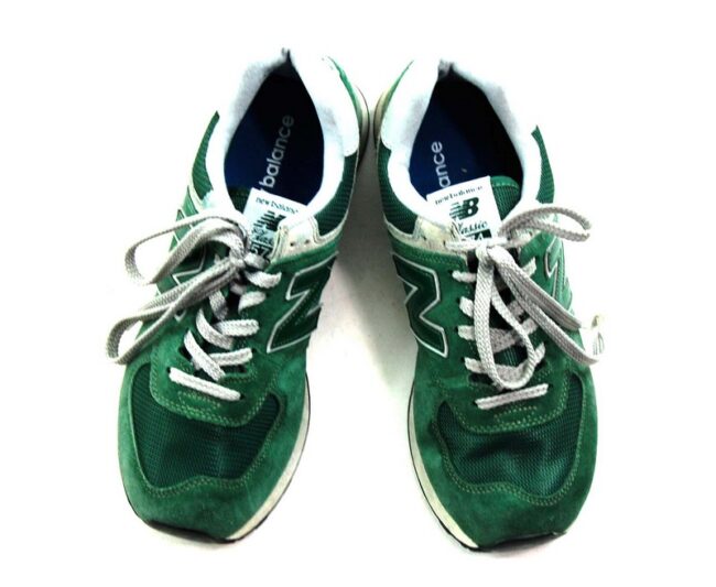 Green New Balance Trainers