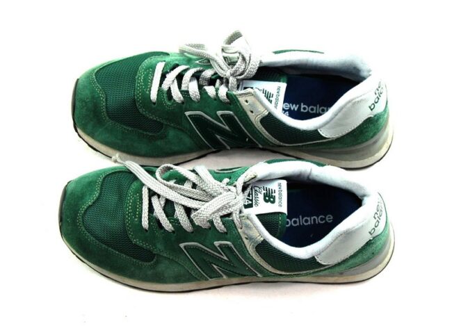 Green New Balance Trainers