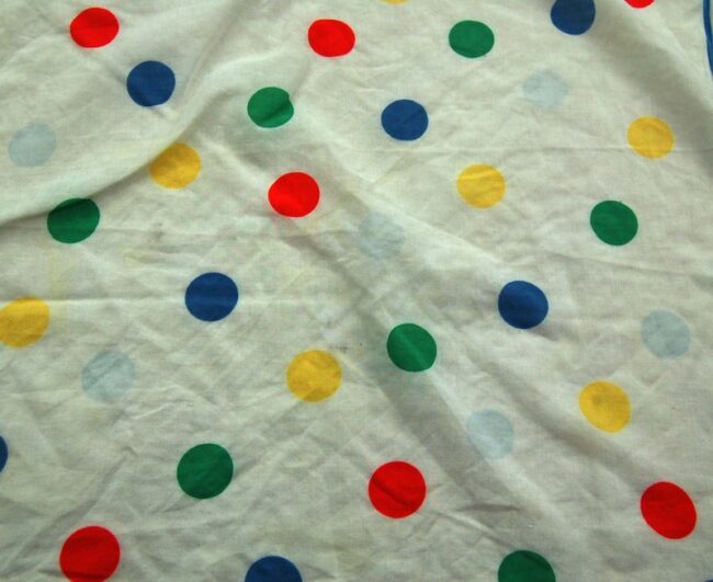 Close up of Polka Dots Bandana