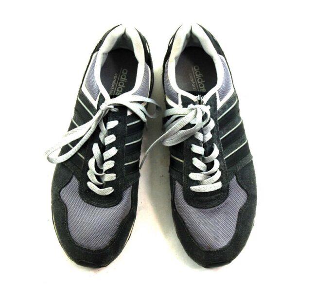 Grey Adidas Neo Trainers Mens