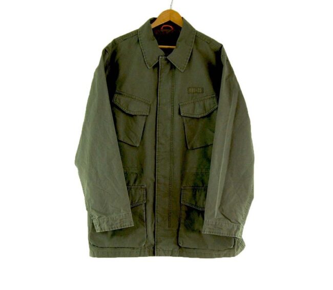 Mens Olive Timberland Field Jacket