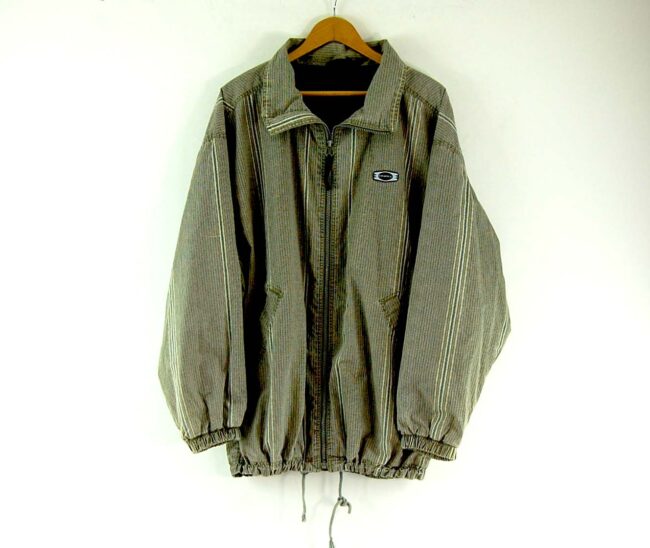 Green Striped O Neill Jacket Mens