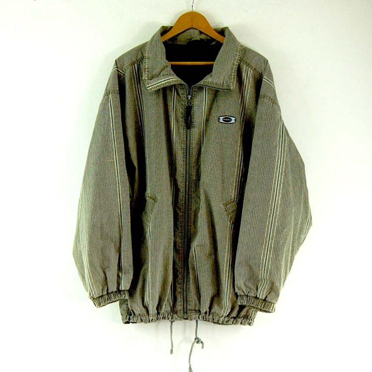 Green Striped O Neill Jacket Mens