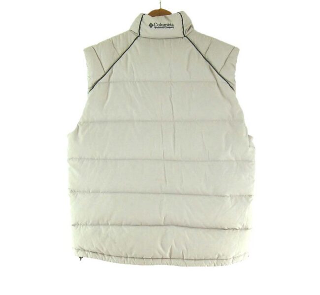 Back of Columbia Puffer Vest Mens