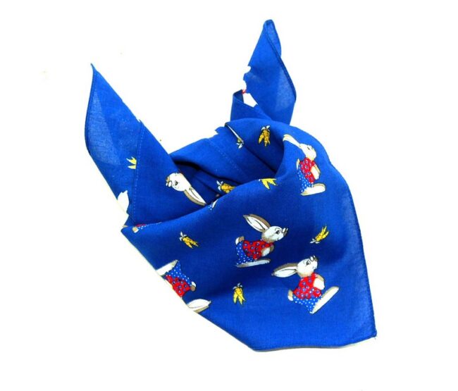 Rabbit Print Bandana