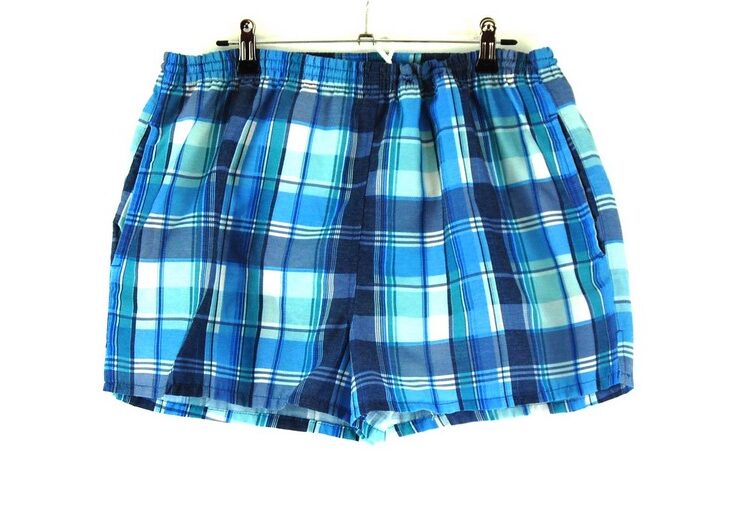 90s Checkered Shorts Mens