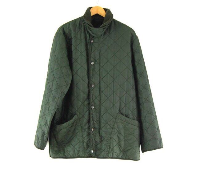 Barbour Quilted Jacket Dark Green