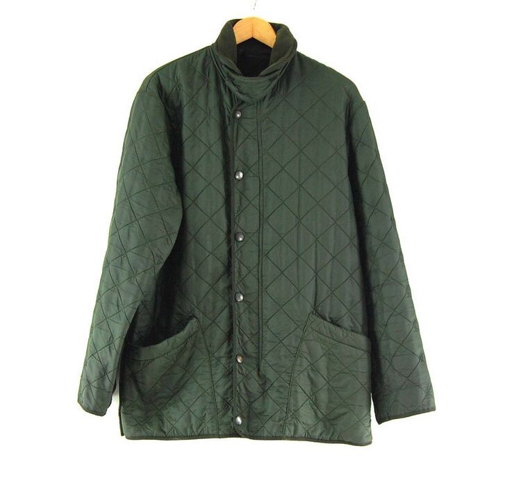 Barbour Quilted Jacket Dark Green