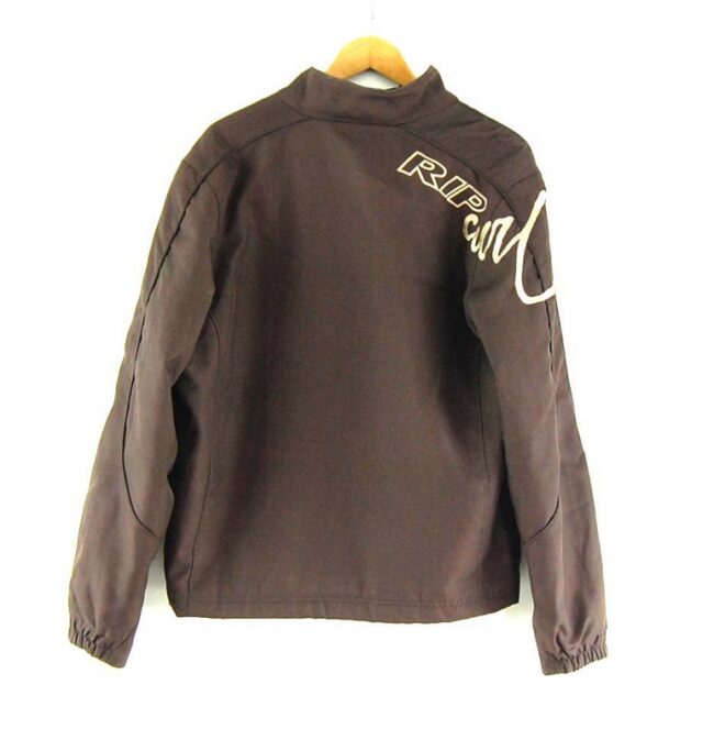 Back of Mens Brown Rip Curl jacket