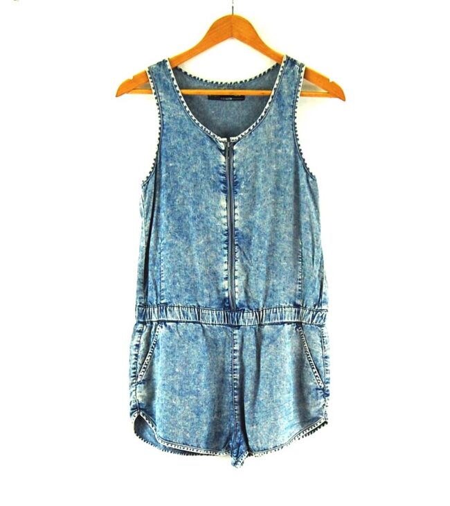 90s Denim Playsuit