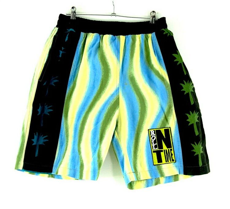 90s Style Beach Shorts