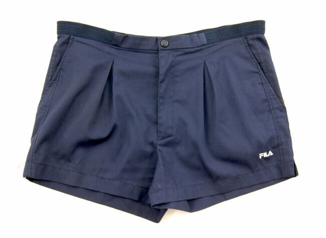 Navy Blue Fila Vintage Shorts