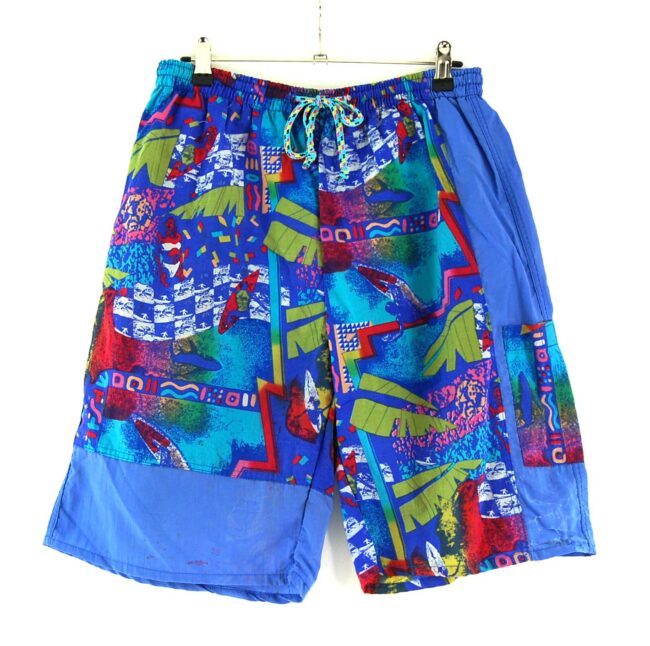 90s Printed Shorts For Men
