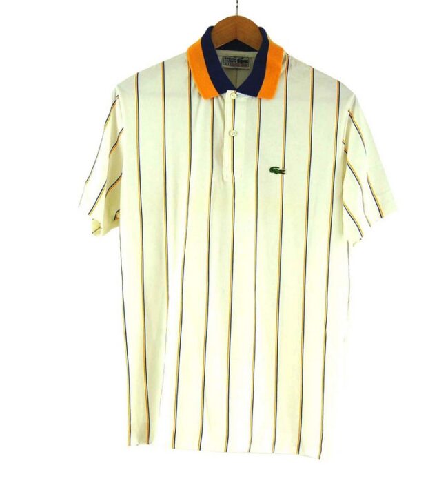 Lacoste Striped Polo Top