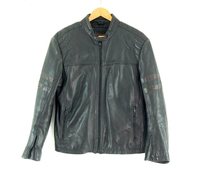 90s Leather Biker Jacket