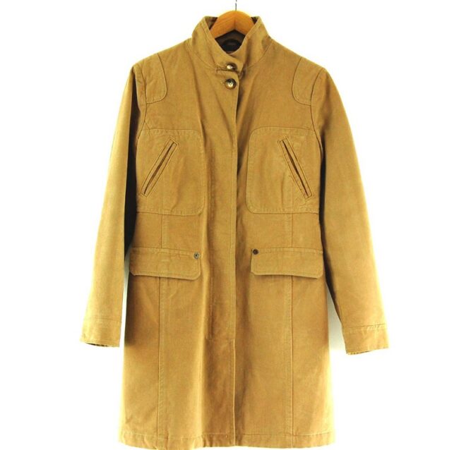 Womans Tan Marlboro Classics Coat