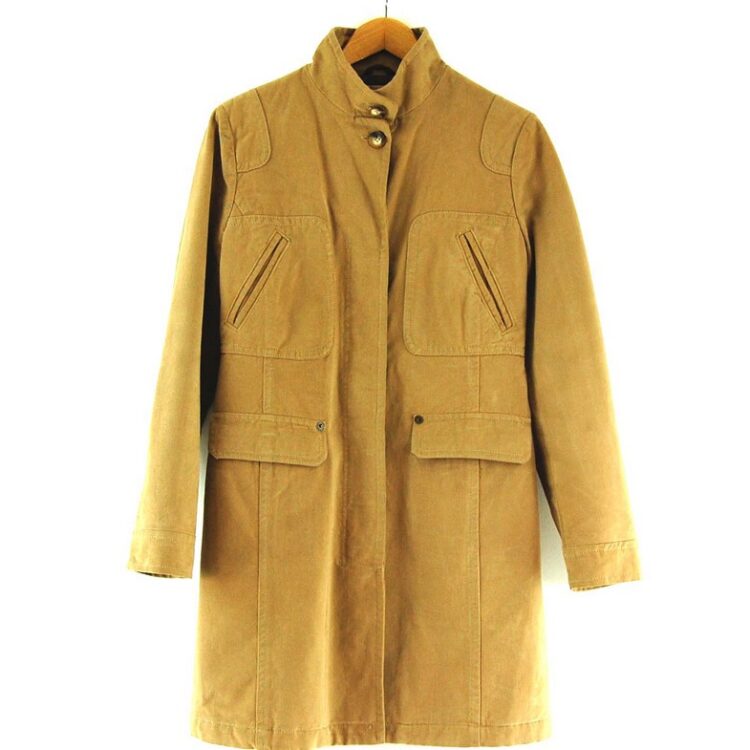 Womans Tan Marlboro Classics Coat