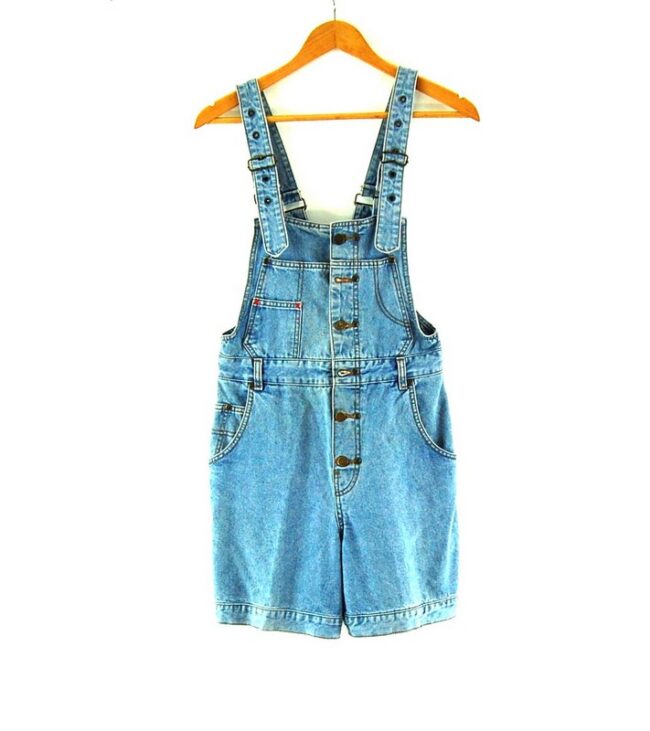 90s Button Through Dungarees