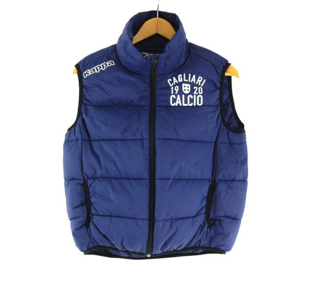 Dark Blue kappa Puffer Vest