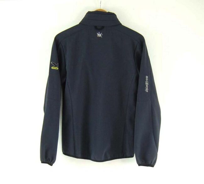 Back of Ladies Grey Alpine Extreme Zip Through Salewa Jacket