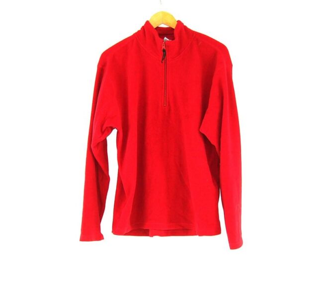 Old Navy Red Zip Front Fleece