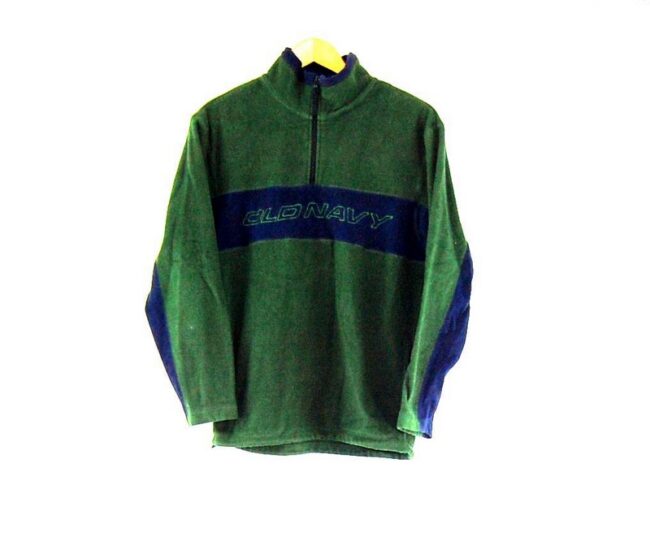 Old Navy Green 1 4 Zip Fleece