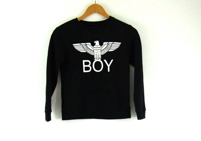 Ladies Crew Neck Boy London Sweatshirt