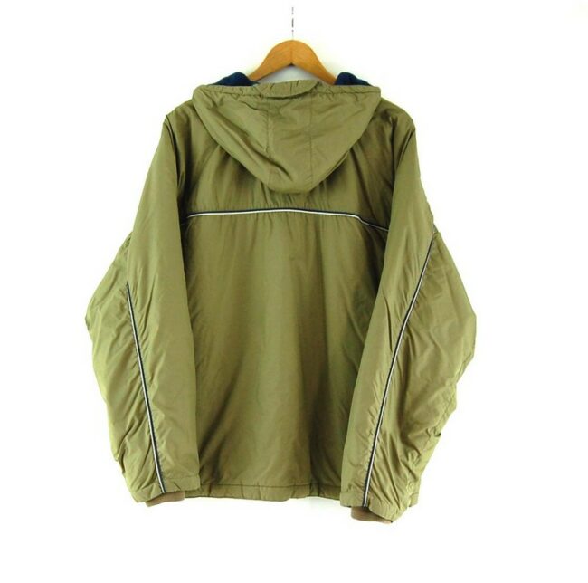 Back of Olive Green Puma Vintage Jacket