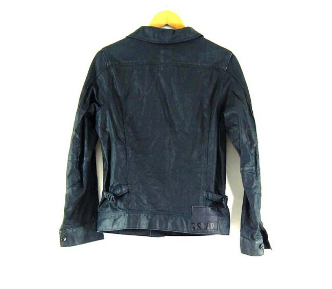 Back of Mens Blue Quicksilver Reversible jacket