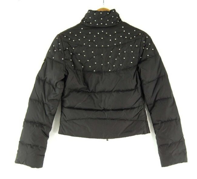 Back of Black Liu Jo Puffer Jacket