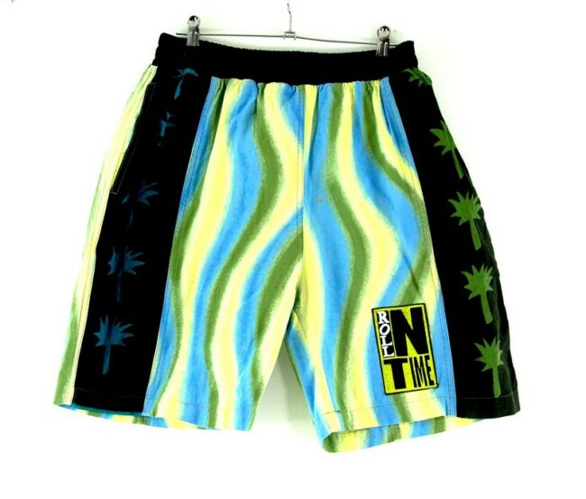 90s Style Beach Shorts