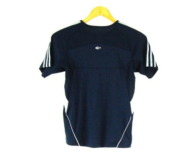 Back of Ladies Clima365 Blue Adidas Top