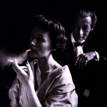 Lilli Palmer and Rex Harrison by Toni Frissell, 1950, licensed under creative commons