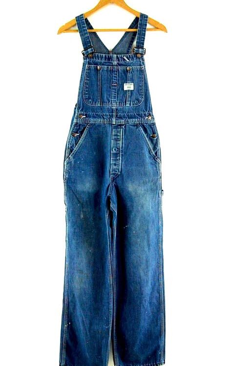 Big Mac Blue Denim Dungarees