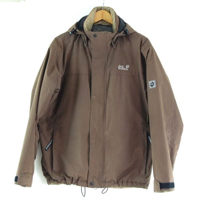 Brown Jack Wolfskin Jacket