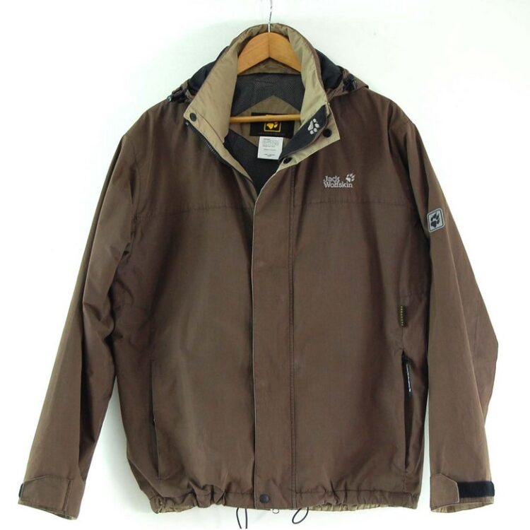 Brown Jack Wolfskin Jacket