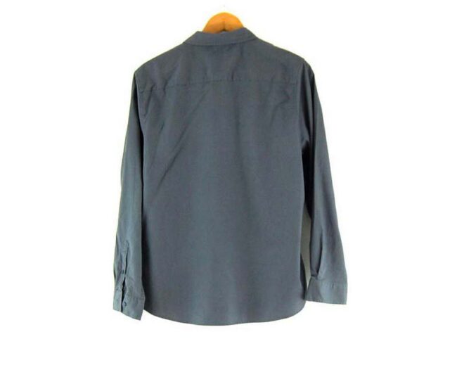 Back of Port Authority Work Shirt Grey