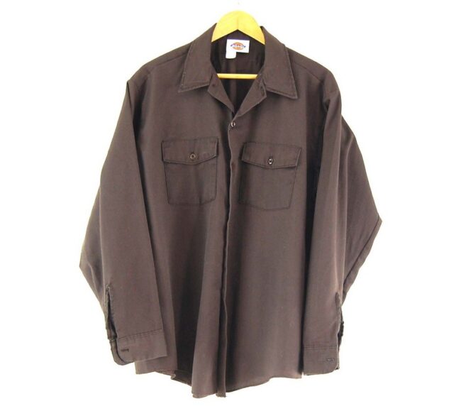 Dickies Work Shirt Brown