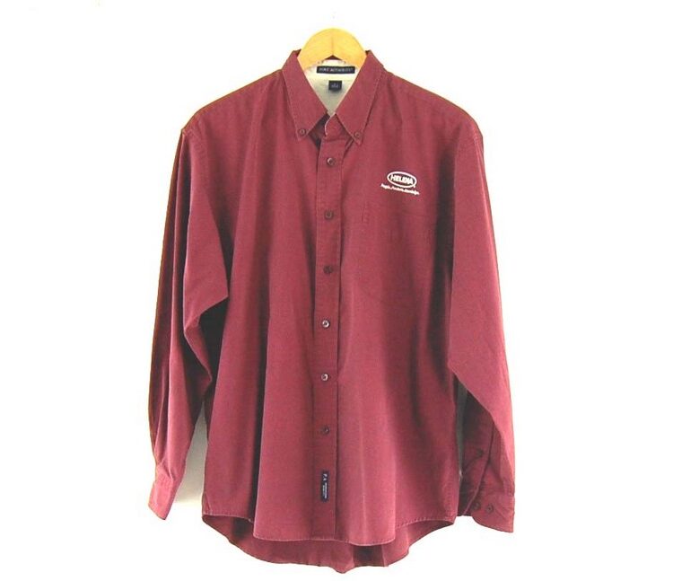 Port Authority Work Shirt Burgundy