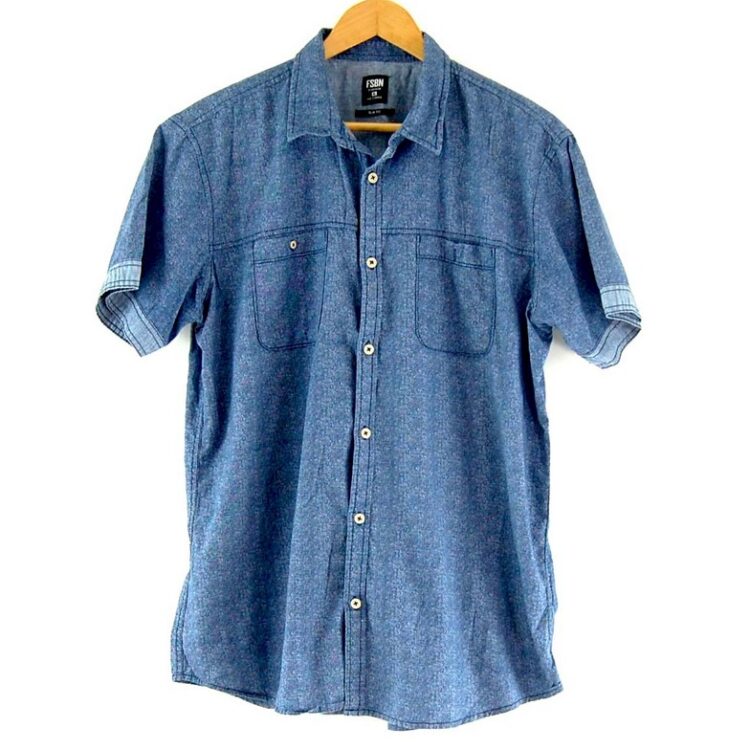 Blue Short Sleeve FSBN Shirt