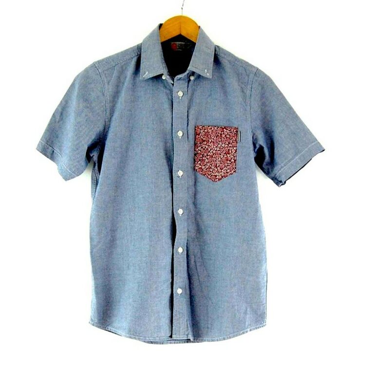 Blue Short Sleeve Carhartt Shirt