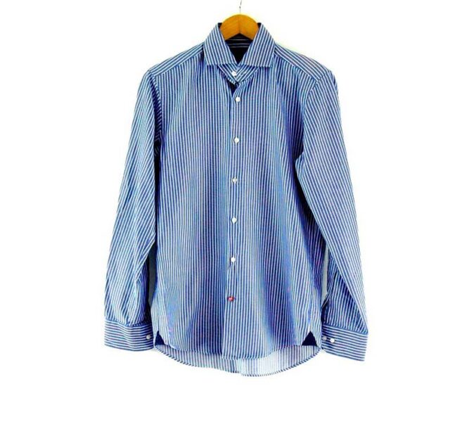 Blue Striped Tommy Hilfiger Tailored Shirt