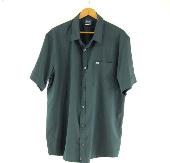 Short Sleeve Grey Jack Wolfskin Shirt