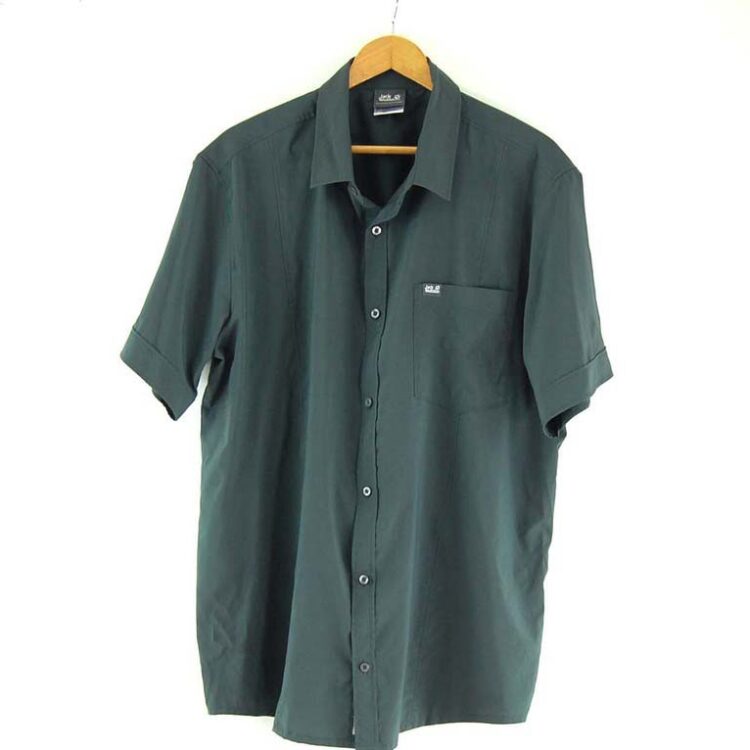 Short Sleeve Grey Jack Wolfskin Shirt