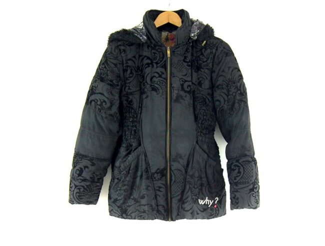 Desigual Belted Puffa Jacket