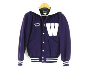 Butwin Purple Varsity Jacket