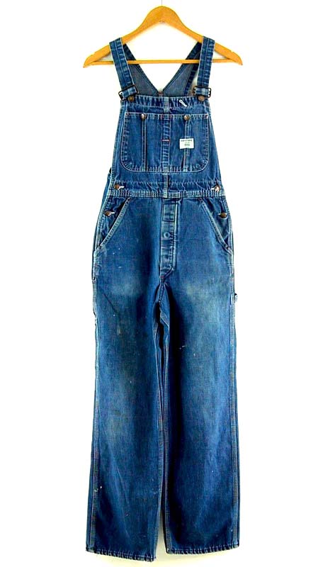 Big Mac Blue Denim Dungarees