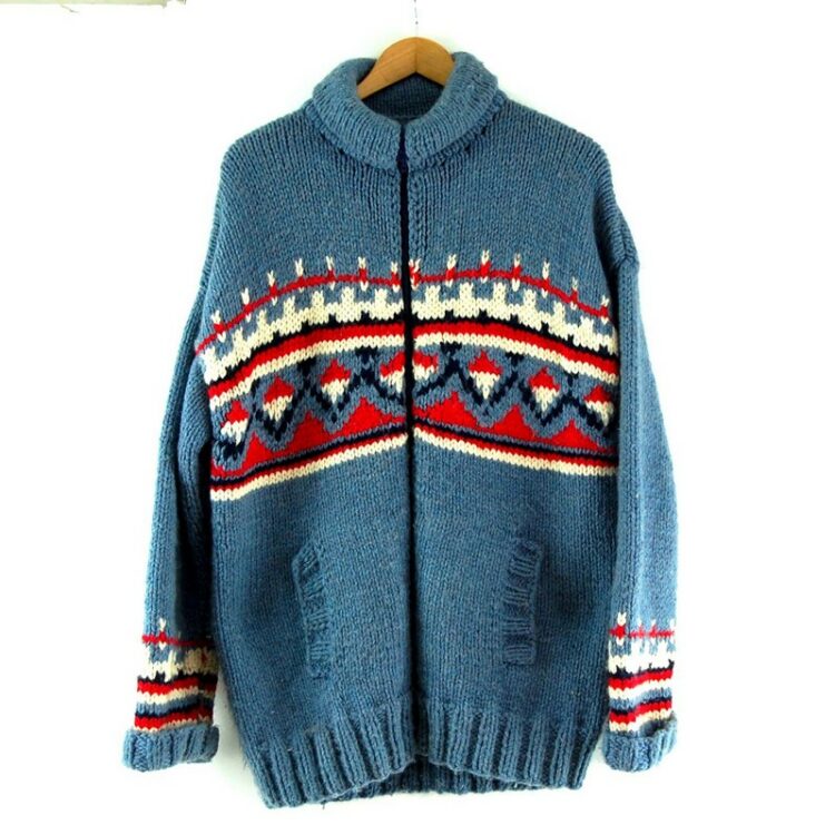 80s Vintage Cowichan Sweater